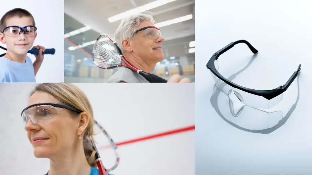 gafas de squash equipamiento de squash