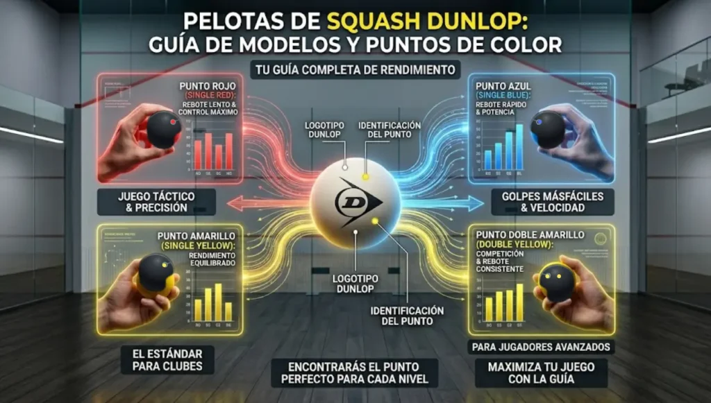 pelotas se squash dunlop